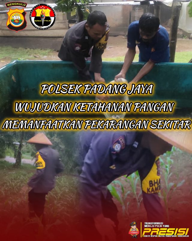 KAPOLSEK PADANG JAYA TEBAR 1.000 BENIH LELE UNTUK DUKUNG KETAHANAN PANGAN NASIONAL