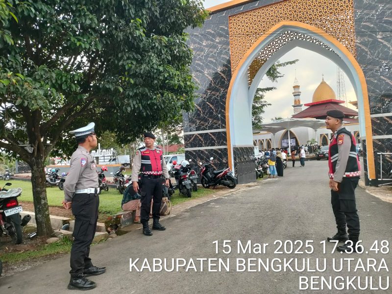 SAT SAMAPTA POLRES BENGKULU UTARA PERKETAT PENGAMANAN SAFARI RAMADHAN, CIPTAKAN SITUASI KONDUSIF