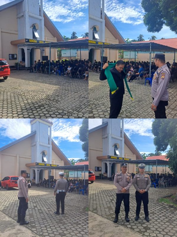 Jelang Jumat Agung, Polres Bengkulu Utara Maksimalkan Pengamanan Rangkaian Ibadah Paskah