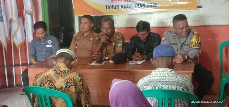 PEMDES SABAN JAYA SALURKAN BLT DANA DESA ENAM BULAN SEKALIGUS KEPADA 31 KPM